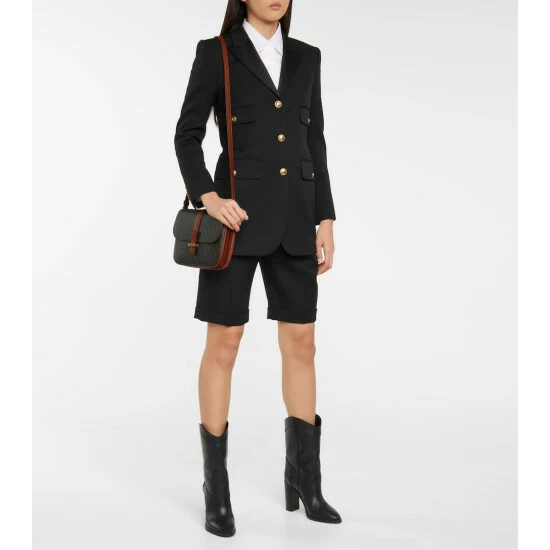 Cheapest ⌛ Saint Laurent Monogramme Small Leather And Canvas Crossbody Bag ✔️ - Image 4