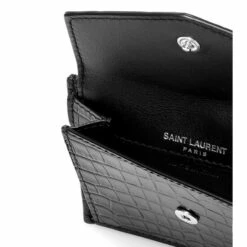 Deals ⭐ Saint Laurent Uptown Leather Card Case 👍
