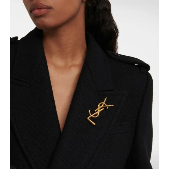 Brand new ๐ Saint Laurent Monogram Brooch ๐ - Image 2