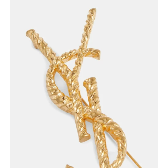 Brand new ๐ Saint Laurent Monogram Brooch ๐ - Image 3