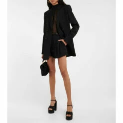 New 🔥 Saint Laurent Bianca Grosgrain Platform 🩴 Sandals 🔥