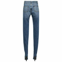 Outlet 😉 Saint Laurent High-rise Denim Pantaboots (FR36/shoe 37) 🛒