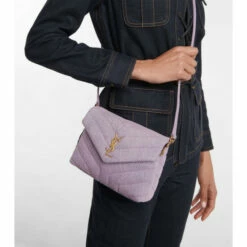 Flash Sale 😀 Saint Laurent Loulou Toy Denim Shoulder Bag 🤩