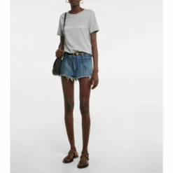 Cheapest 😀 Saint Laurent Cassandra Suede Thong 🩴 Sandals ❤️