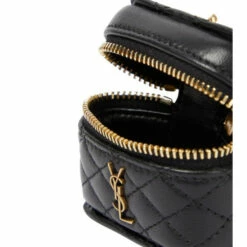 Coupon 🔥 Saint Laurent Gaby Leather AirPods Case 👍