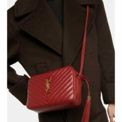 Best Pirce 😉 Saint Laurent Lou Camera Leather Crossbody Bag 🛒