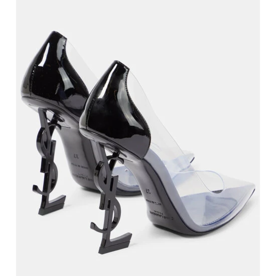 Coupon ✨ Saint Laurent Opyum 110 PVC And Leather Pumps ❤️ - Image 2