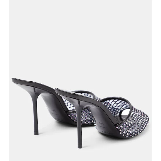 Top 10 💯 Saint Laurent Luz Embellished Mules ❤️ - Image 2