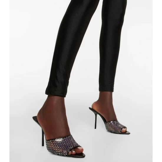 Top 10 💯 Saint Laurent Luz Embellished Mules ❤️ - Image 3