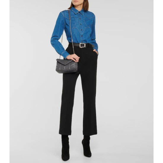 Top 10 🛒 Saint Laurent Loulou Toy Puffer Leather Shoulder Bag ⭐ - Image 4