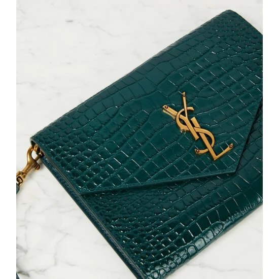Buy ๐ Saint Laurent Monogram Leather Clutch ๐งจ - Image 5