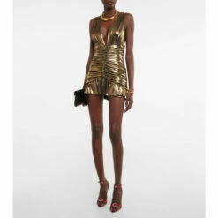 Best deal 😀 Saint Laurent Claude Patent Leather 🩴 Sandals 🔔