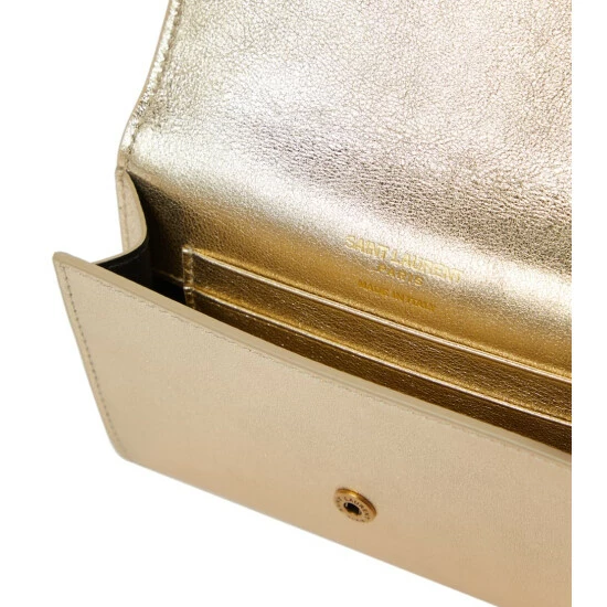 Best Pirce 𧨠Saint Laurent Monogram Small Leather Wallet β