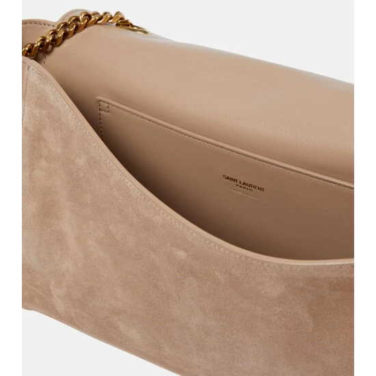 Deals โ๏ธ Saint Laurent Kate Reversible Suede And Leather Shoulder Bag ๐ - Image 2