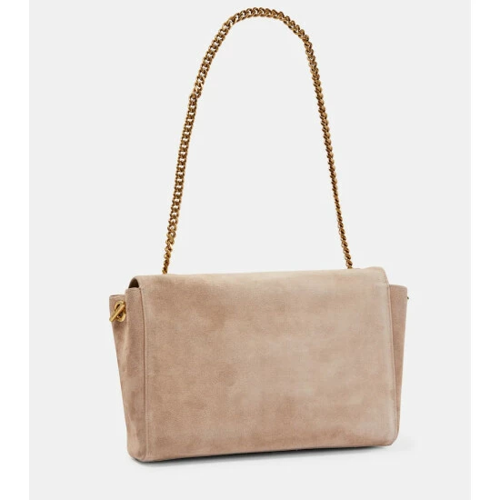 Deals โ๏ธ Saint Laurent Kate Reversible Suede And Leather Shoulder Bag ๐ - Image 3