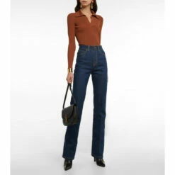 Wholesale ⭐ Saint Laurent Ribbed-knit Sweater 🥰