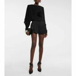 Coupon 👏 Saint Laurent Tom Satin Pumps 🛒