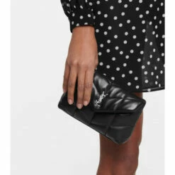 New 😀 Saint Laurent Loulou Puffer Leather Clutch 🔔
