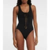 Promo 😍 Saint Laurent Lace-up Detail 🩱 Swimsuit 🎉