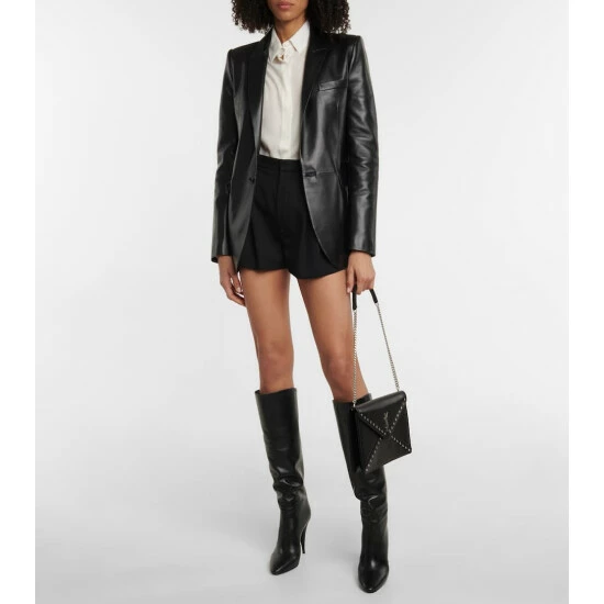 Deals โค๏ธ Saint Laurent Gaby Medium Embellished Leather Shoulder Bag ๐ - Image 4