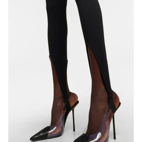 Top 10 ✨ Saint Laurent Stirrup Jersey Leggings 🎁 - Image 4