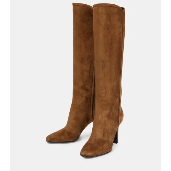 Best reviews of 🧨 Saint Laurent Jane 90 Suede Knee-high 🥾 Boots ❤️ - Image 4