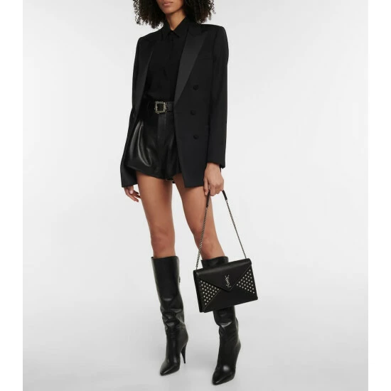 Brand new β Saint Laurent Gaby Medium Embellished Leather Shoulder Bag π₯° - Image 4