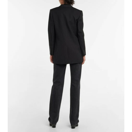 Coupon 🎁 Saint Laurent Pinstripe Wool Blazer 👍 - Image 2