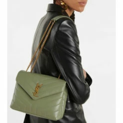 Hot Sale 😉 Saint Laurent Loulou Small Leather Shoulder Bag ✔️