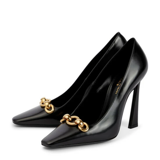Wholesale ๐ Saint Laurent Severine Leather Pumps ๐งจ - Image 4