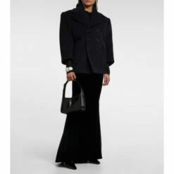 Brand new 🥰 Saint Laurent Double-breasted Wool 🧥 Coat 🎉