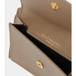 Top 10 😉 Saint Laurent Monogram Small Leather Wallet ✨