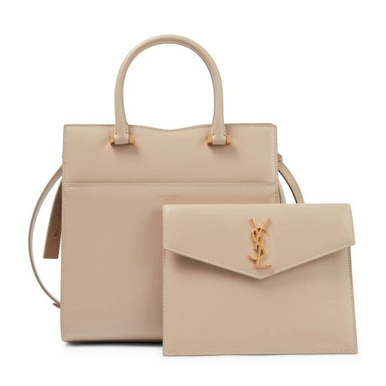 Cheap ✨ Saint Laurent Uptown Small Leather Tote Bag ⌛ - Image 5