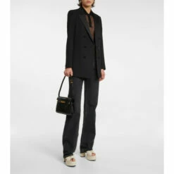 Brand new 🌟 Saint Laurent Linen And Silk Polo 👚 Shirt 🔥