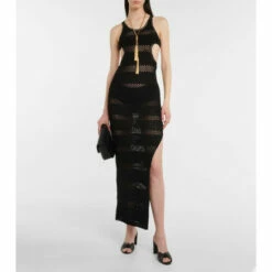 Best reviews of 😍 Saint Laurent Crochet Cotton Maxi 👗 Dress 🔔