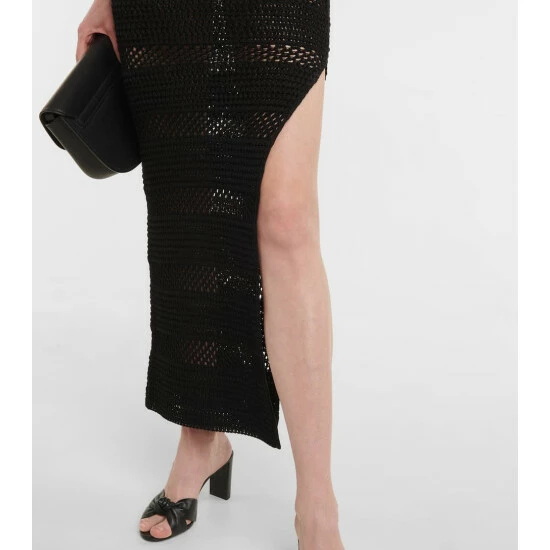 Best reviews of 😍 Saint Laurent Crochet Cotton Maxi 👗 Dress 🔔 - Image 4