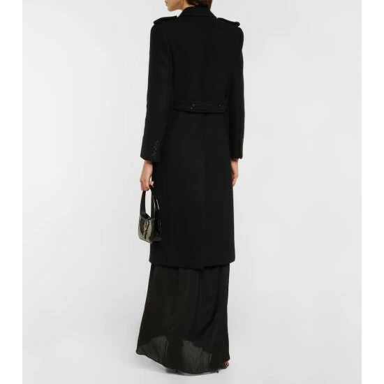 Best reviews of ๐คฉ Saint Laurent Wool-blend Gabardine ๐งฅ Coat ๐ฅ - Image 2