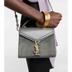 Wholesale ⌛ Saint Laurent Cassandra Mini Suede Shoulder Bag 😉