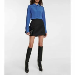 Hot Sale 🌟 Saint Laurent Silk Crêpe De Chine 👕 Shirt 😉