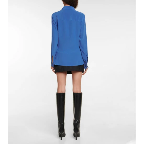 Hot Sale π Saint Laurent Silk CrΓͺpe De Chine π Shirt π - Image 2