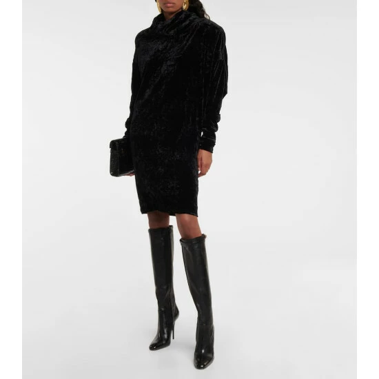 Best Sale 🥰 Saint Laurent Tess Leather 🥾 Boots 🔥