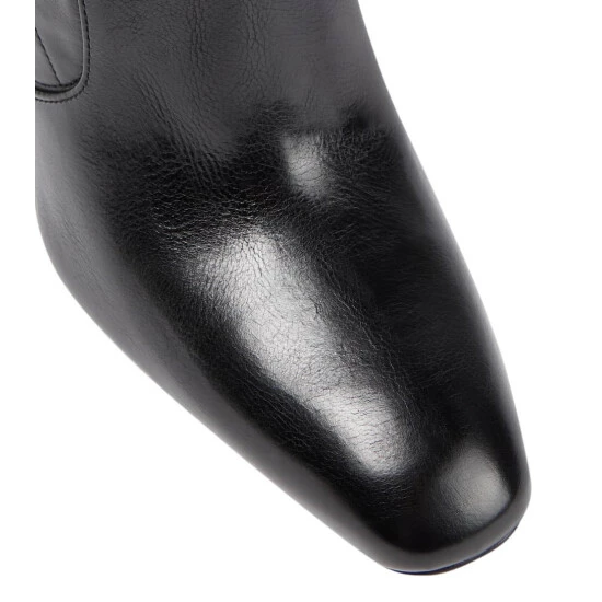 Best Sale 🥰 Saint Laurent Tess Leather 🥾 Boots 🔥 - Image 5