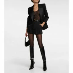 Brand new 🌟 Saint Laurent Tom Patent Leather Knee-high 🥾 Boots 💯