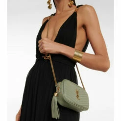 Best Sale 💯 Saint Laurent Lou Mini Leather Shoulder Bag 😀