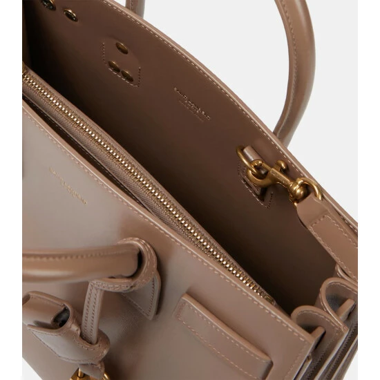 Coupon 😀 Saint Laurent Sac De Jour Baby Leather Tote Bag 😍 - Image 2