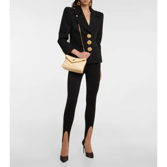 Wholesale ⌛ Saint Laurent Puffer Mini Leather Shoulder Bag 🔔 - Image 4