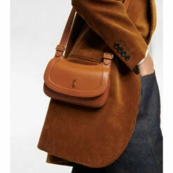 Top 10 ⌛ Saint Laurent Charlie Small Leather Shoulder Bag 🌟