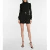 Top 10 💯 Saint Laurent Belted Sablé Playsuit 🛒