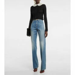 Best Pirce 🎁 Saint Laurent Mohair-blend Cardigan 👍