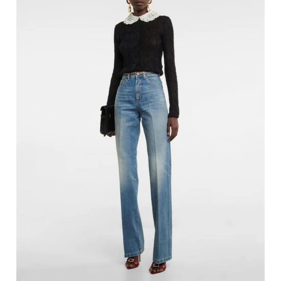 Best Pirce 🎁 Saint Laurent Mohair-blend Cardigan 👍